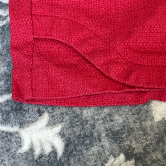 The Limited High Waist Red Women's Shorts - Picture 2 of 4